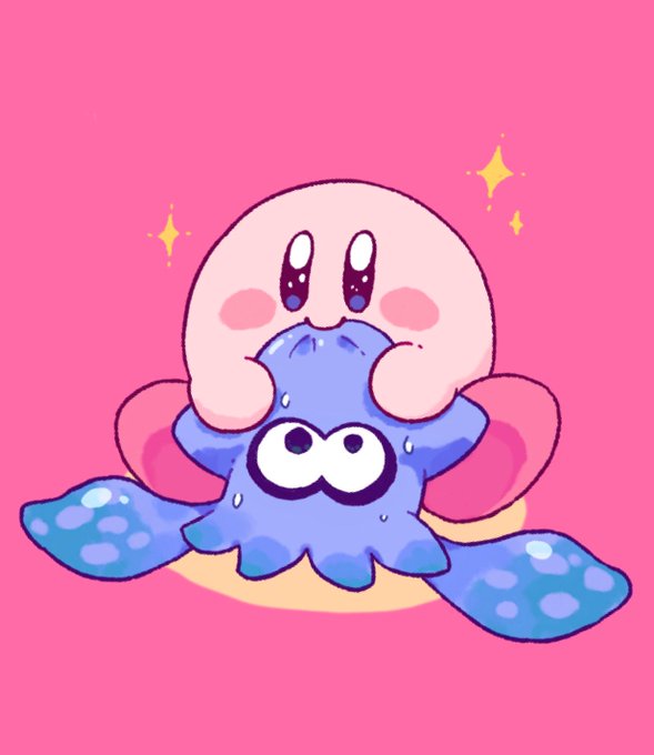 イカちゃんとカービィちゃん 
