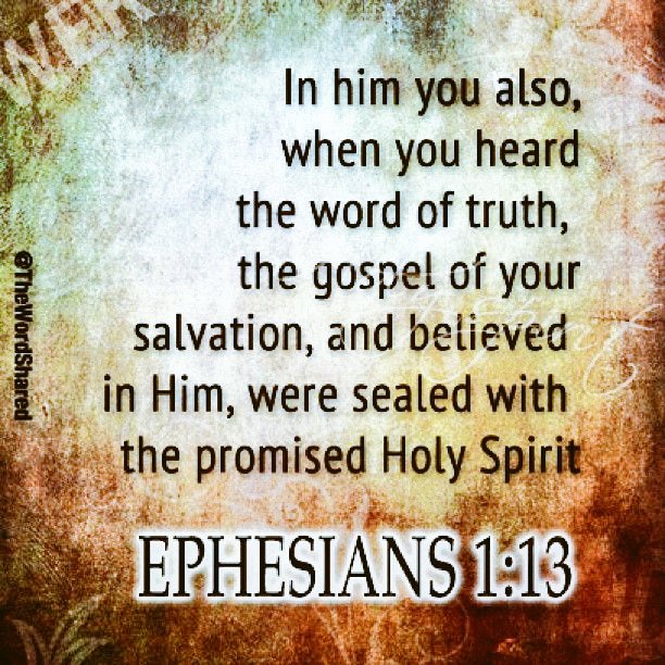 Gloria Preciado on Twitter: "Ephesians 1:12-13 That we should be to the  praise of His glory, who first trusted in Christ. 13 In whom ye also  trusted, after that ye heard the