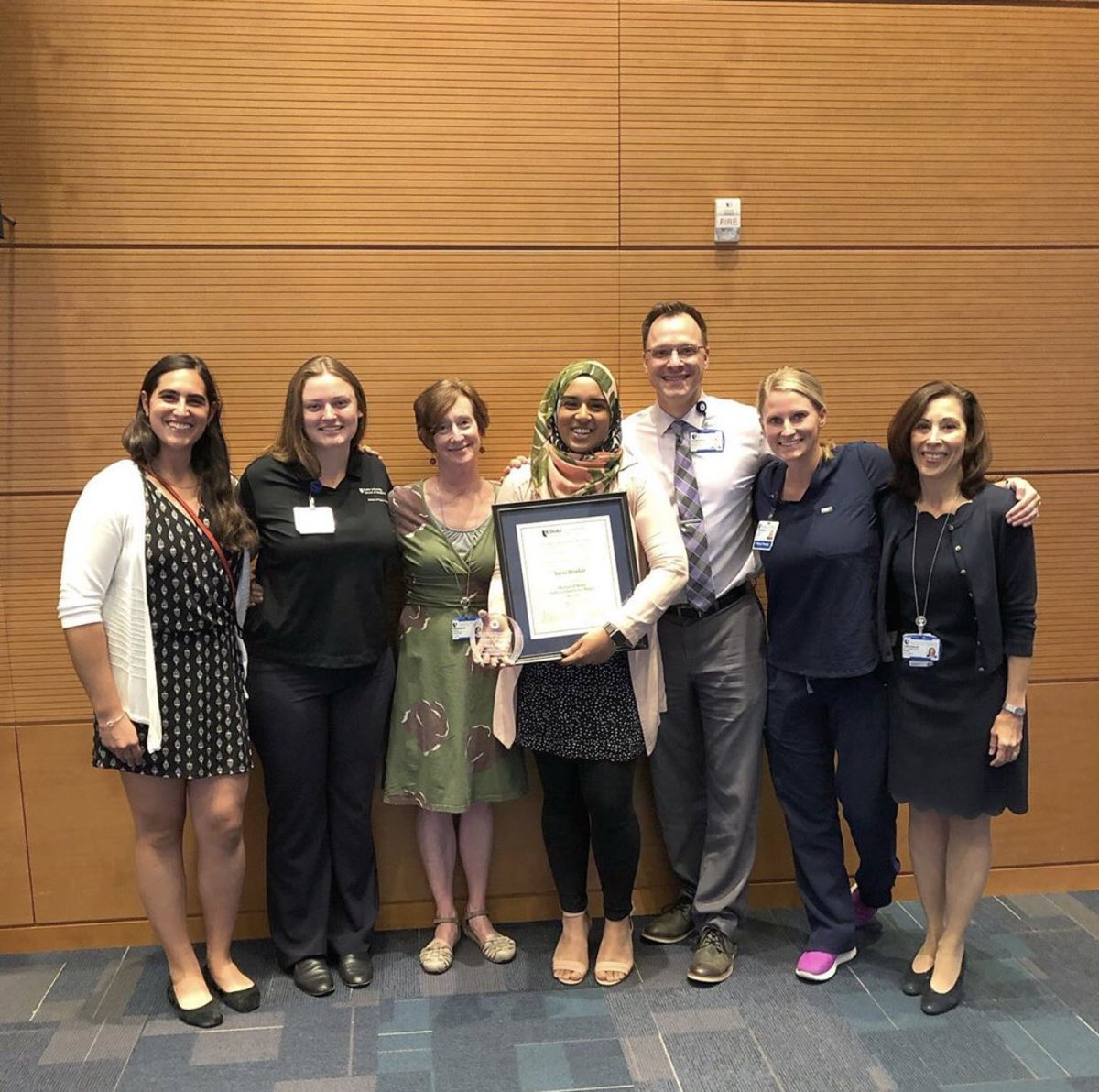 THANK YOU to my incredible classmates and faculty mentors who wrote me nominations for the @dukesom Michelle P. Winn Inclusive Excellence Award. So blessed to have met the other awardees, who are all working hard to put action to passion for DEI issues at Duke and elsewhere!