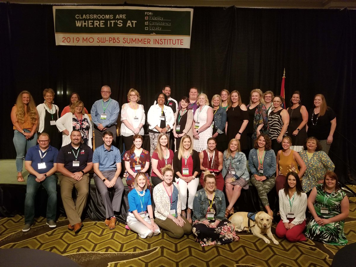 The ISD received the 2019 Dr. Mary Richter District of Distinction Award presented at the Missouri School-Wide Positive Behavior Support Summer Institute! This award honors one school district each year for demonstrating exceptional positive behavior supports. #isdstrong
