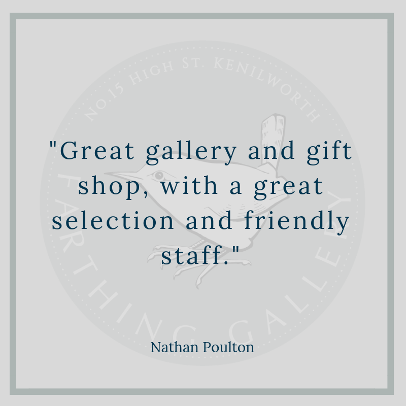 Thank you for the 5 Star ⭐️ Google review Nathan we are glad you enjoyed your visit to The Farthing Gallery #FarthingGallery #CustomerReview #5star