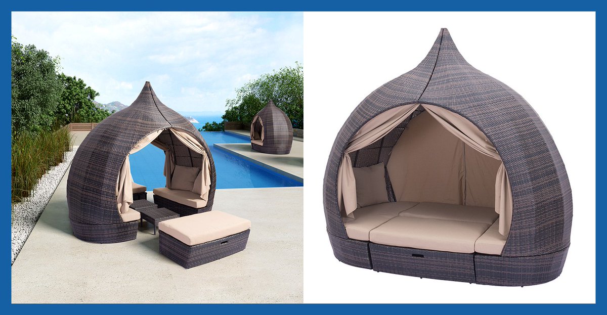 loungedecorplus's tweet photo. The #beautiful Majorca 5-Piece Daybed Set can convert from a #daybed into an 8-person seating area with 2 tables and into a private tent with curtains. What more could you want? 💁🏻‍♂️#Feature #LoungeDecorPlus
https://t.co/UyTdxFjTv0 https://t.co/Hd9om4WQTY