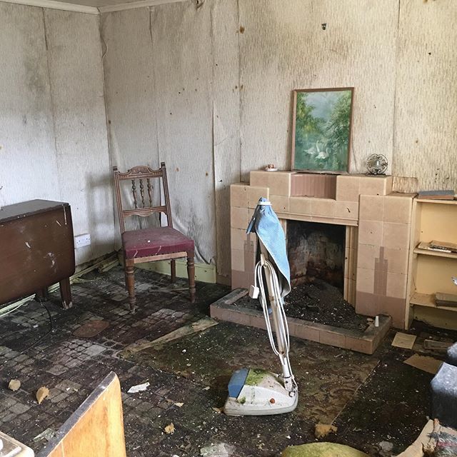 An derelict crofthouse in Sutherland with a #blue #hoover in the main room. People on social media are posting blue-themed images in memory of 26-year-old Mohamed #Mattar, who was killed during an attack by security forces in #Sudan at the beginning of J… bit.ly/2MPWF8p