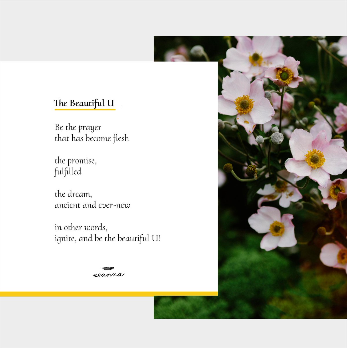 eeannapoetry's tweet photo. It is spring after all, the time of the great unveiling. #poetry https://t.co/0W1akto1m8