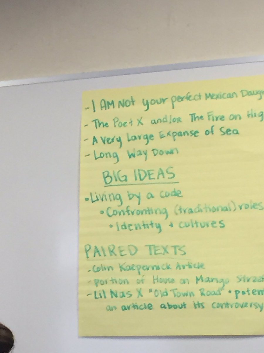 kljenkins7's tweet image. Neat book sorting activity at #ProjectLITSummit19