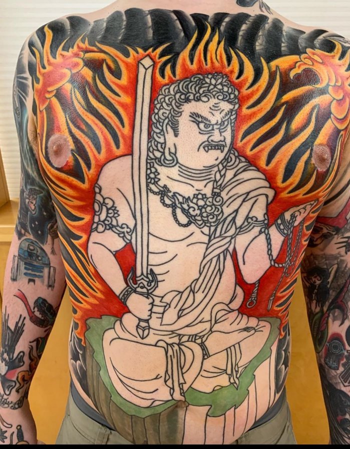 60 Fudo Myoo Tattoos Meanings Tattoo Designs  More