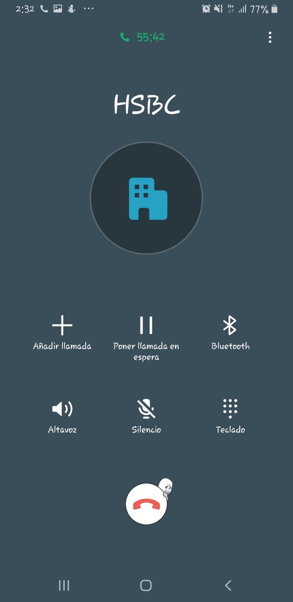 Atzihuatl's tweet photo. @HSBC_MX tiempos inusuales de espera 55 min 😡 https://t.co/FYbyAKmWzi