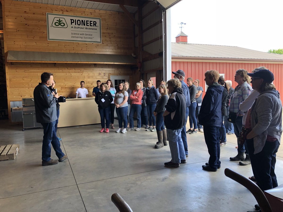 This week we had over 30 K-12 teachers from the twin cities area tour Bruesehoff Seed and learn about ag #STEMeducation