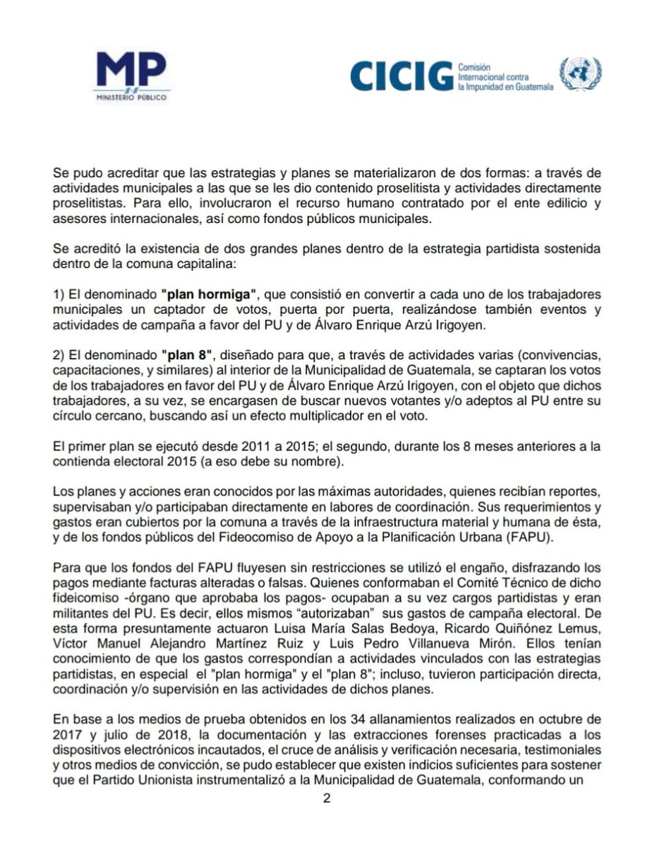 EmisorasUnidas's tweet photo. #URGENTE | MP y Cicig presentarán una solicitud para que se le retire la inmunidad al alcalde capitalino Ricardo Quiñónez, así como a Víctor Martínez, ministro de Finanzas. https://t.co/yI2zJRyj4K