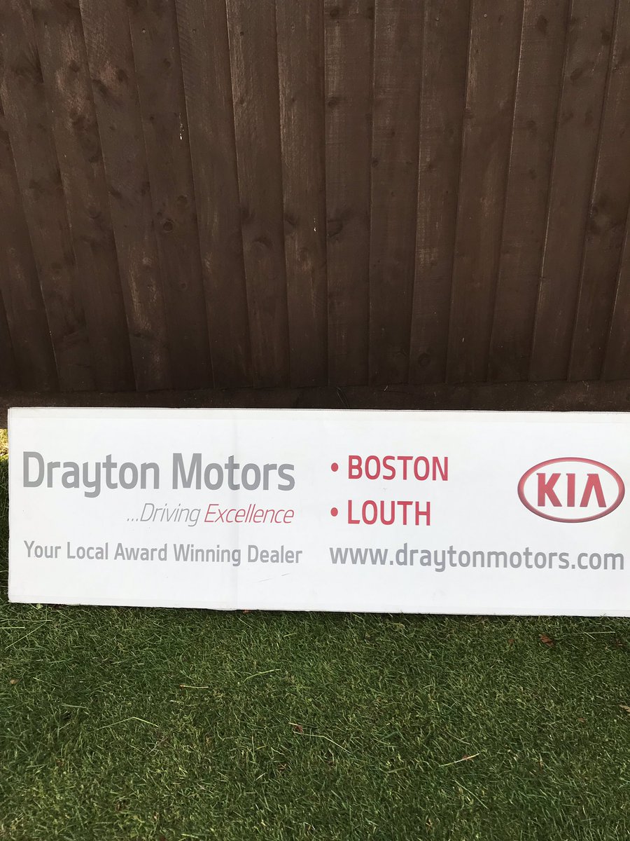 All set for our Charity Open tomorrow in aid of Lincs &amp; Notts air ambulance.  Our day tomorrow again is kindly sponsored by Kia Drayton Motors - a big thank you from us at Kirton Holme.