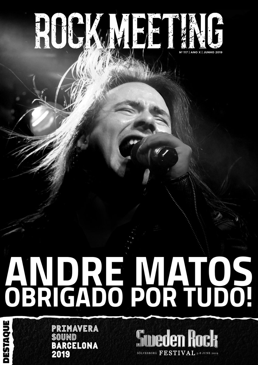 RockMeeting's tweet photo. A nova edição da @rockmeeting está no ar. Uma singela homenagem a #AndreMatos https://t.co/FAtegEN5F6 https://t.co/N2L8VaXP2R