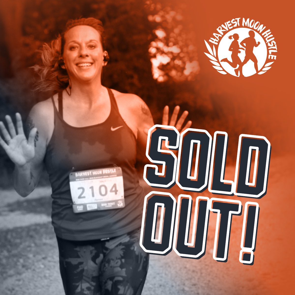 bornandracedne's tweet photo. And just like that the 2019 #HarvestMoonHustle is officially SOLD OUT! We'll see you all on September 13th! If you missed your chance to register, registration for the 2020 BRIN Blackout opens Black Friday at 10 am! https://t.co/O18TrgCGSV https://t.co/pOsELjhMpu