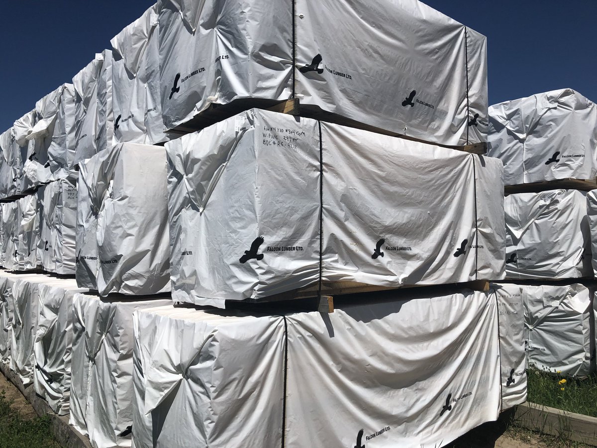 lumbersource's tweet image. Airdry 6/4x4x6-16' (sorted to Length) #3/#4 Common Eastern White Pine
2 T/L's available Full 1-1/2 x Full 4" No HT.