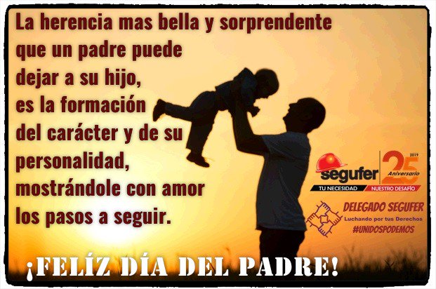 DelegadoSegufer's tweet photo. Les deseamos a todos los padres de Segufer un feliz domingo junto a sus familias. Y les entregamos un presente a cada uno de ellos.
#SomosGranates
#ElEquipoDeRamon
@PerDario2 https://t.co/LC2r4Z2UsP