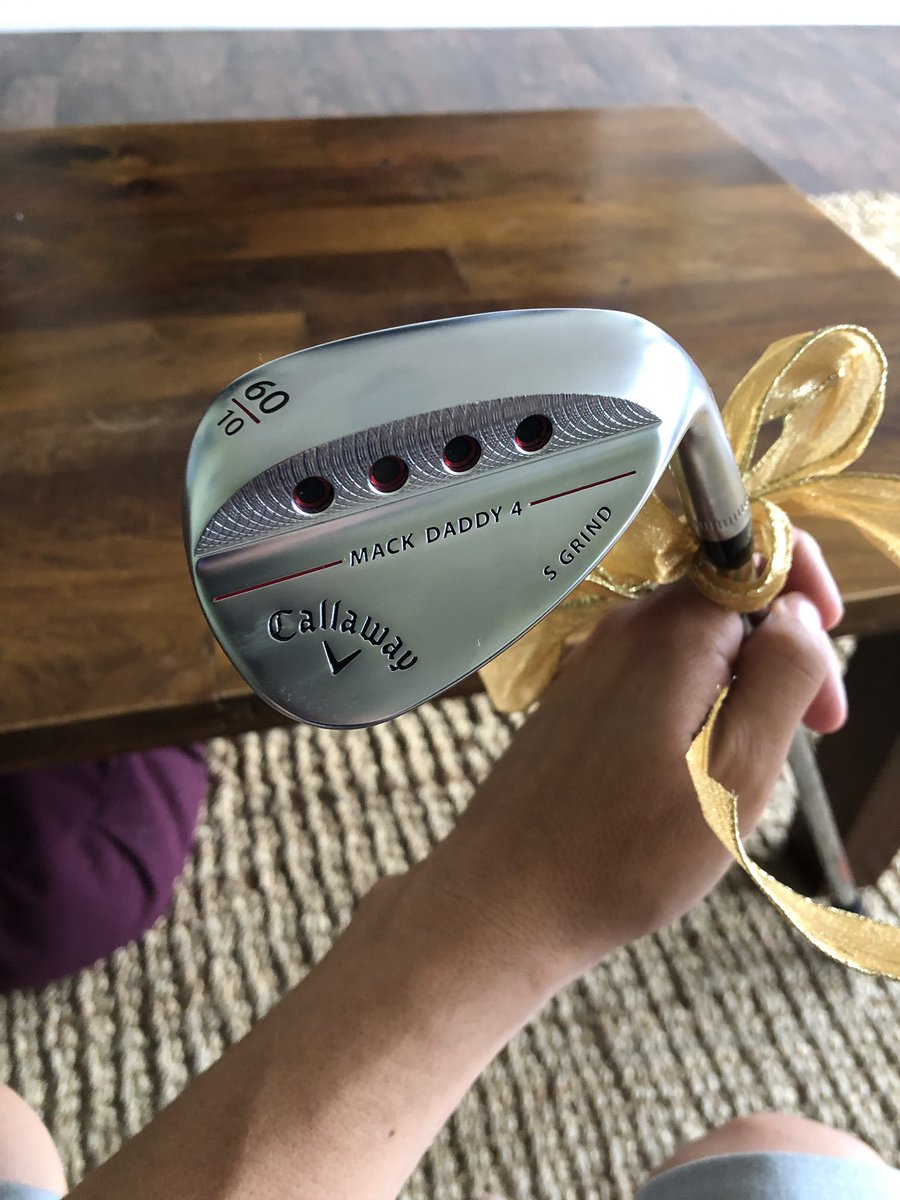 oscserna's tweet image. The perfect birthday gift! @CallawayGolf #MackDaddy4