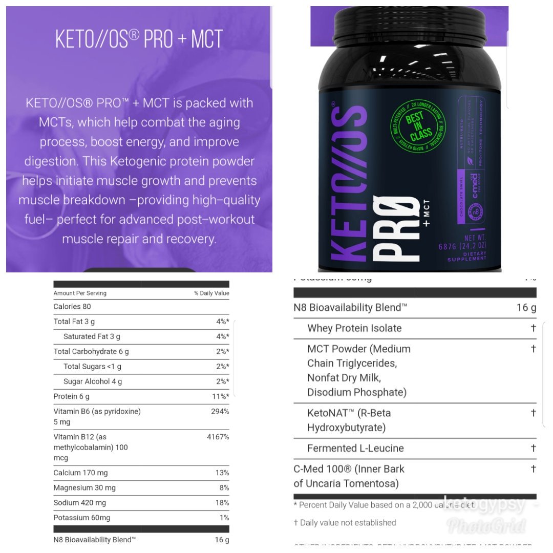 ketogypsy1's tweet photo. Keto friendly protein powder ✌ ketones plus mct! Just launched! 2 flavors! Chocolate swirl and orange dream. #protein #proteinpowder #mct #ketogenicdiet #ketodiet #ketorecipes #keto #ketones https://t.co/Q0rRtTL3c5