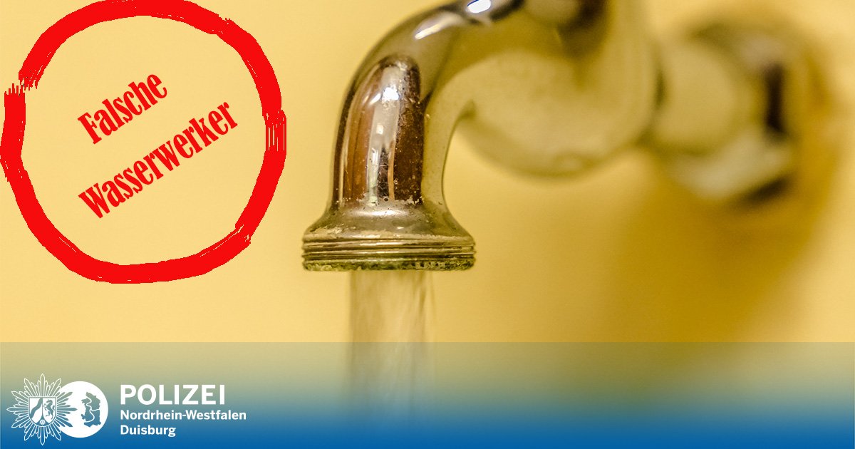 polizei_nrw_du's tweet photo. Ausgetrickst: Zwei Trickdiebe haben sich am Donnerstagmittag (13. Juni) in Duissern als Handwerker ausgegeben. Die #PolizeiNRW #Duisburg sucht Zeugen und bittet ältere Menschen, aufmerksam zu sein. Hinweise an das KK 32: 0203 280-0. Die ganze Geschichte: https://t.co/b8daIRJVS6 https://t.co/WeYzv84B6s