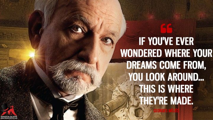 Magic2Quote's tweet photo. #GeorgesMelies: If you’ve ever wondered where your dreams come from, you look around… this is where they’re made.
https://t.co/fpaLZP4A9M
#Hugo #HugoQuotes #HugoMovie https://t.co/jtqVxLdsq6