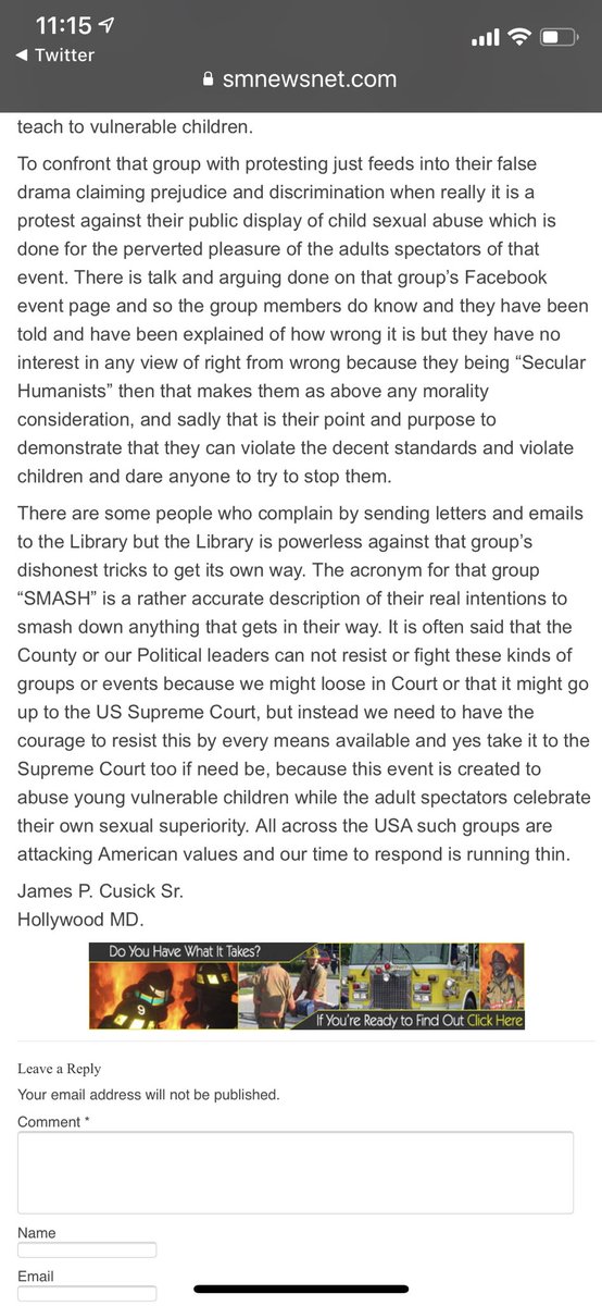 SafeLibraries's tweet photo. Citizens oppose #DragQueenStoryHour and #Drag101 in public libraries. #LexingtonParkMD @LexLeader
#alaac19 #parenting #moms #dads @ShannonTracy123 @ArthurCSchaper @activist_mommy https://t.co/YnEUw2puMj