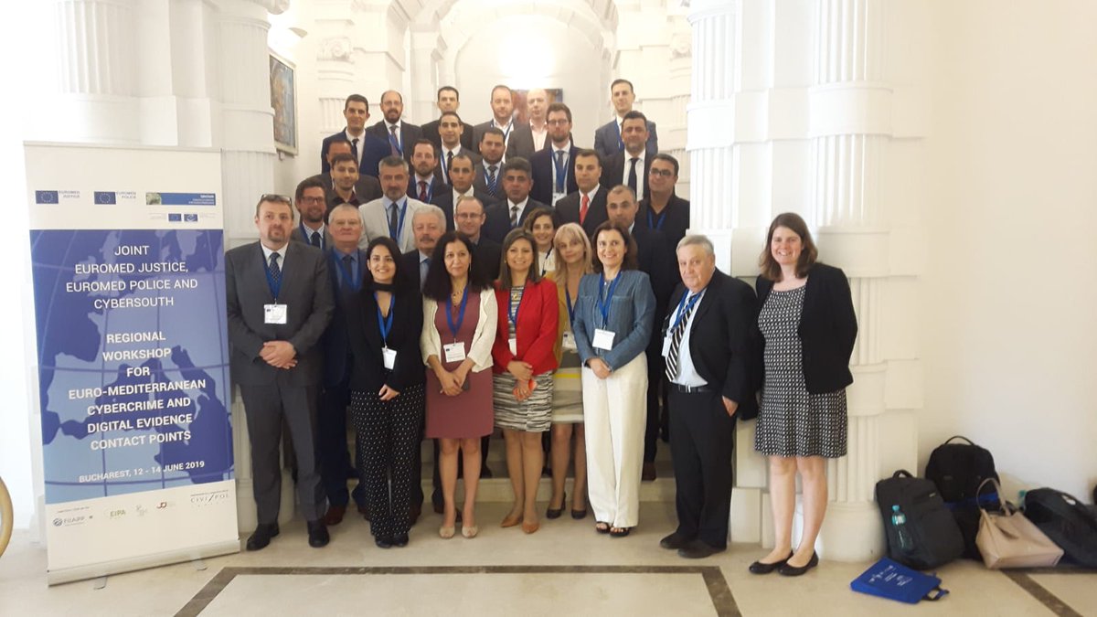 EuroMed Justice (@euromedjustice) on Twitter photo It’s a wrap! Our regional workshop on #cybercrime and #eevidence finished today. Many thanks to all the participants and experts, and special thanks to #EuroMedPolice and #CyberSouth for the good collaboration!
@europol
<a href="/Eurojust/">Eurojust</a> @FIIAPP <a href="/EU_Justice/">EU Justice</a> <a href="/euneighbours/">EU Neighbours</a> It’s a wrap! Our regional workshop on #cybercrime and #eevidence finished today. Many thanks to all the participants and experts, and special thanks to #EuroMedPolice and #CyberSouth for the good collaboration!
@europol
<a href="/Eurojust/">Eurojust</a> @FIIAPP <a href="/EU_Justice/">EU Justice</a> <a href="/euneighbours/">EU Neighbours</a>