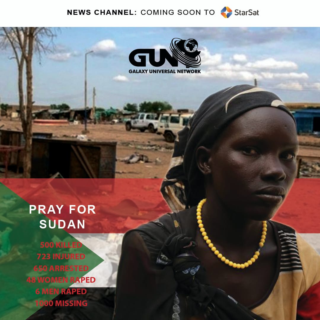gun_tv_'s tweet photo. It is with great sadness that our African Brothers and Sisters are going through this difficult time. We pray for a better tomorrow. We pray for Sudan!
#prayforsudan #sudancivildisobedience #sudan #galaxynews #galaxyuniversal https://t.co/g7jFi2qaJW