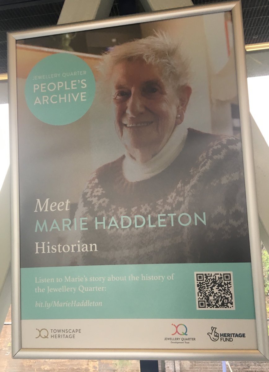 JQ Townscape Heritage (@jqthproject) on Twitter photo This week we showcased some of the #JQPeoplesArchive, now on display at JQ Station as part of <a href="/JQBID/">The Jewellery Quarter BID</a> #AdoptAStation! 
Thanks <a href="/InesElsaDalal/">Inès Elsa Dalal</a>  <a href="/AndyPilsbury/">Andy Pilsbury</a> for 📸 & participants so far including Martin, Marie & Patrick 🙏
Pop down or check them out online bit.ly/2KihzLt This week we showcased some of the #JQPeoplesArchive, now on display at JQ Station as part of <a href="/JQBID/">The Jewellery Quarter BID</a> #AdoptAStation! 
Thanks <a href="/InesElsaDalal/">Inès Elsa Dalal</a>  <a href="/AndyPilsbury/">Andy Pilsbury</a> for 📸 & participants so far including Martin, Marie & Patrick 🙏
Pop down or check them out online bit.ly/2KihzLt