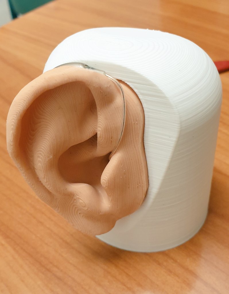 E4Rdesigns's tweet photo. Very excited to start using the new CARL display ear in my hearing aid fitting and evaluation appointments, thanks @AHeadSim! 👂 https://t.co/6gA67f0FmI