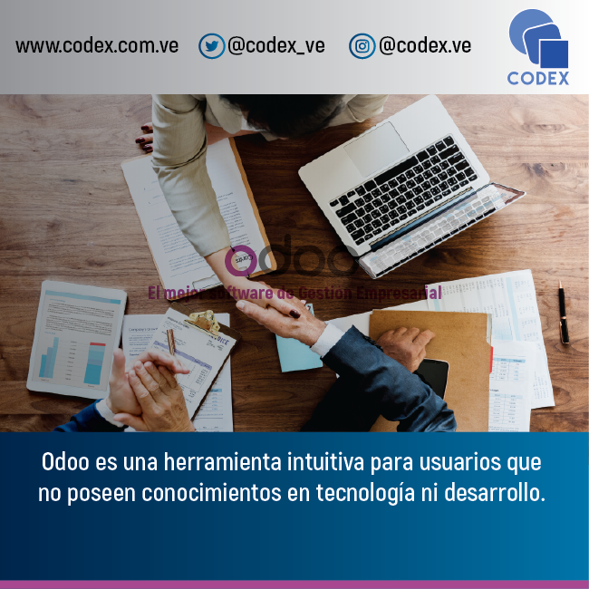 Codex_VE's tweet photo. Descubre nuestros servicios para las PyMEs e impulsa tu emprendimiento!! #Odoo #ERP #CodexTecnologia #Venezuela #14Junio #14Jun https://t.co/UEus0CW7vN