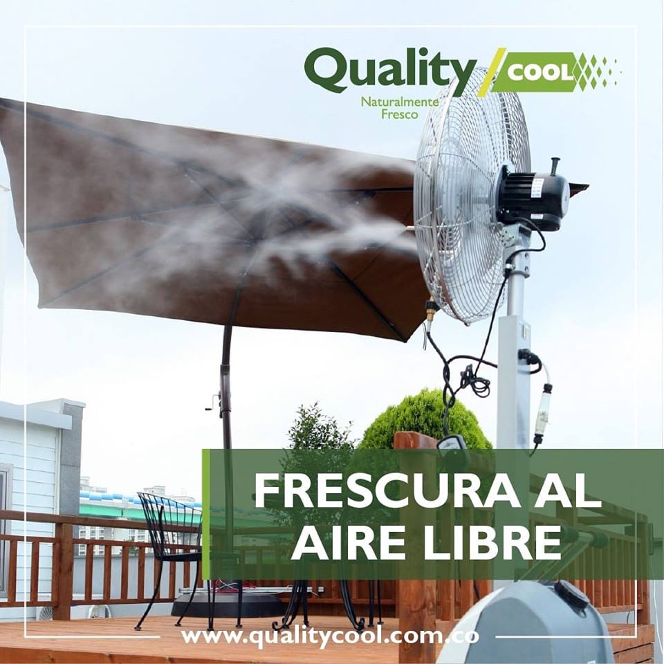 QualityCool's tweet photo. Llegaron las vacaciones, disfruta de nuestras sistemas de nebulización. En #QualityCool contamos con los servicios ideales para sus necesidades. https://t.co/h2IqI2oxHY
#Colombia #Nebulización #Bogota #ControldeTemperatura #ControldeOlores #ControldePolvo #Cacaciones #Copaamerica https://t.co/dIaYbaUo3S