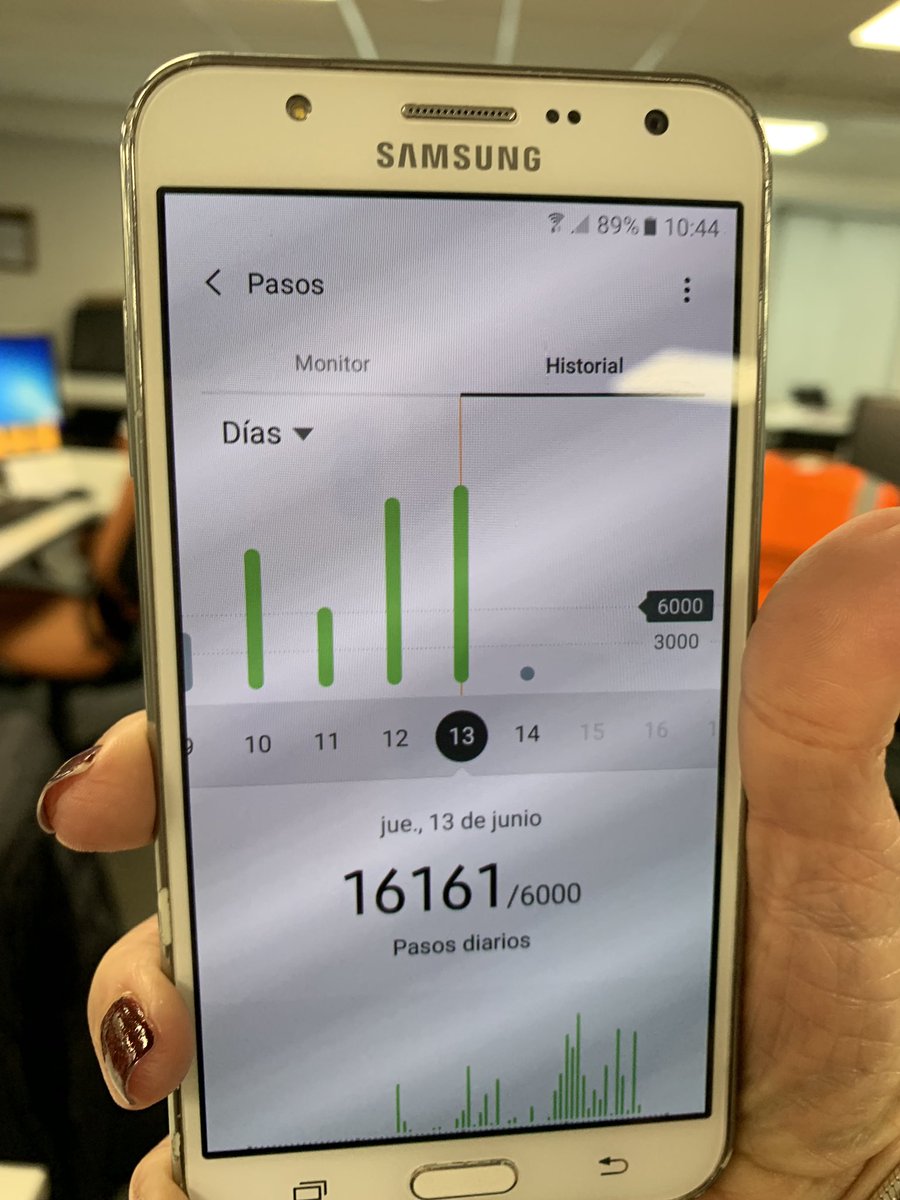 norelys_pire's tweet photo. “Contado Pasos” una original competencia en la era del Reto Digital, utilizando los Smartphone, sumamos pasos durante toda la Semana MAPFRE, reconocemos el esfuerzo individual y de los equipos. #MAPFREhealthWeek https://t.co/3Tu5WDGnzC