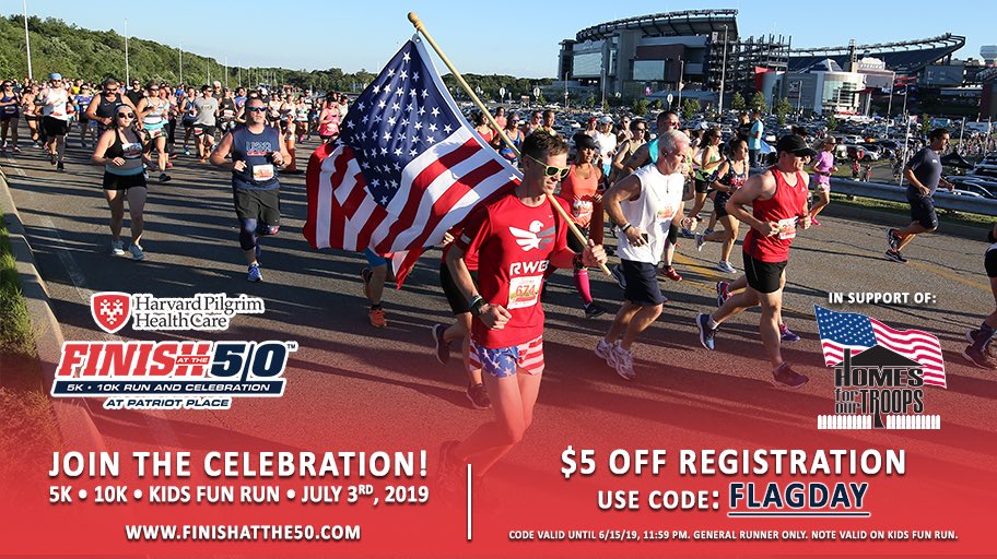 Finishatthe50's tweet photo. Celebrate #FlagDay with $5 OFF registration! 🇺🇸🇺🇸🇺🇸🇺🇸🇺🇸

Use Code:FLAGDAY https://t.co/oIEaa9NT3h