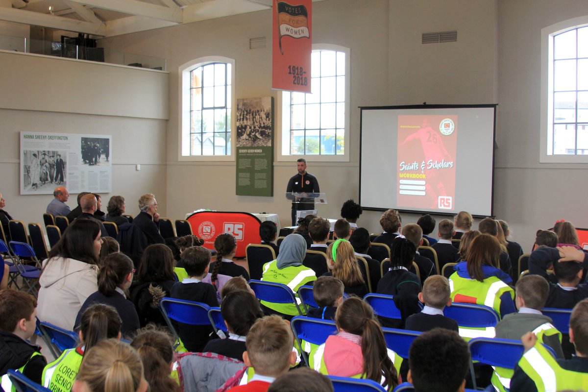 A great day today at the presentation of certificates to the pupils who completed our Saints &amp; Scholars Maths Programme. Unfortunately Our Lady of the Wayside Bluebell couldn’t make it but we had Inchicore National School, Our Lady of Lourdes Goldenbridge &amp; Loreto Crumlin there!