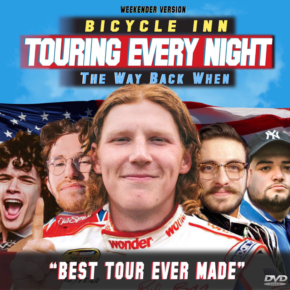 dawaybackwhen's tweet image. SO EXCITED We’re doing a string of shows with @BicycleInn in July
🏁🏁SHAKE AND BAKE 2k19🏁🏁
@noahaguiar made these incredible fliers hit him up for your flyer needs!!
7/19 - Wilkes Barre, PA
7/20 - Cleveland, OH
7/21 - Lake George, NY
7/22 - Providence, RI (Connors birthday!)