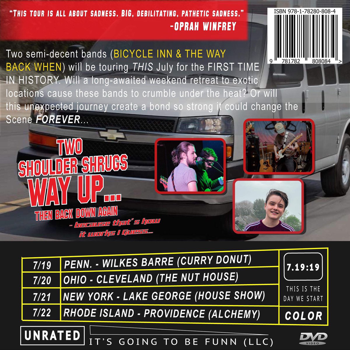 dawaybackwhen's tweet image. SO EXCITED We’re doing a string of shows with @BicycleInn in July
🏁🏁SHAKE AND BAKE 2k19🏁🏁
@noahaguiar made these incredible fliers hit him up for your flyer needs!!
7/19 - Wilkes Barre, PA
7/20 - Cleveland, OH
7/21 - Lake George, NY
7/22 - Providence, RI (Connors birthday!)