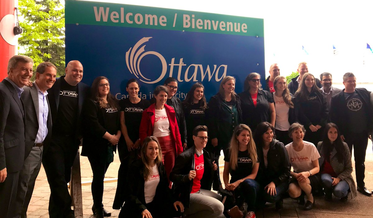 JimWatsonOttawa's tweet photo. Some more great pictures from today’s exciting 1 million milestone announcement. https://t.co/h5qiw65X2B