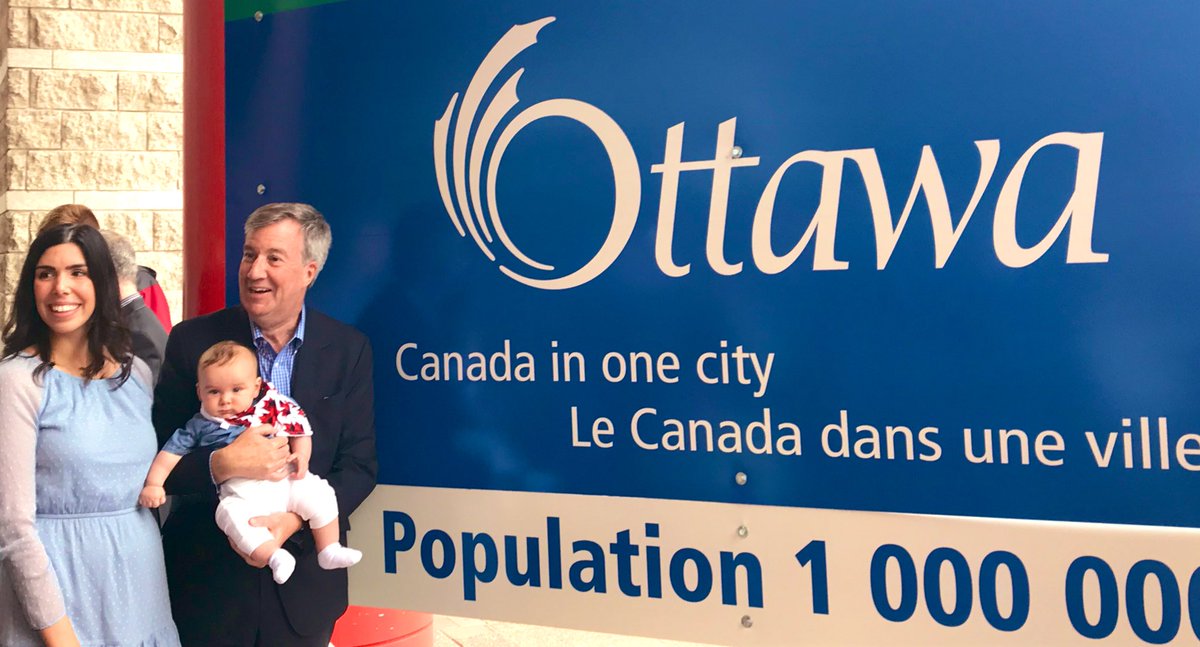 JimWatsonOttawa's tweet photo. Some more great pictures from today’s exciting 1 million milestone announcement. https://t.co/h5qiw65X2B