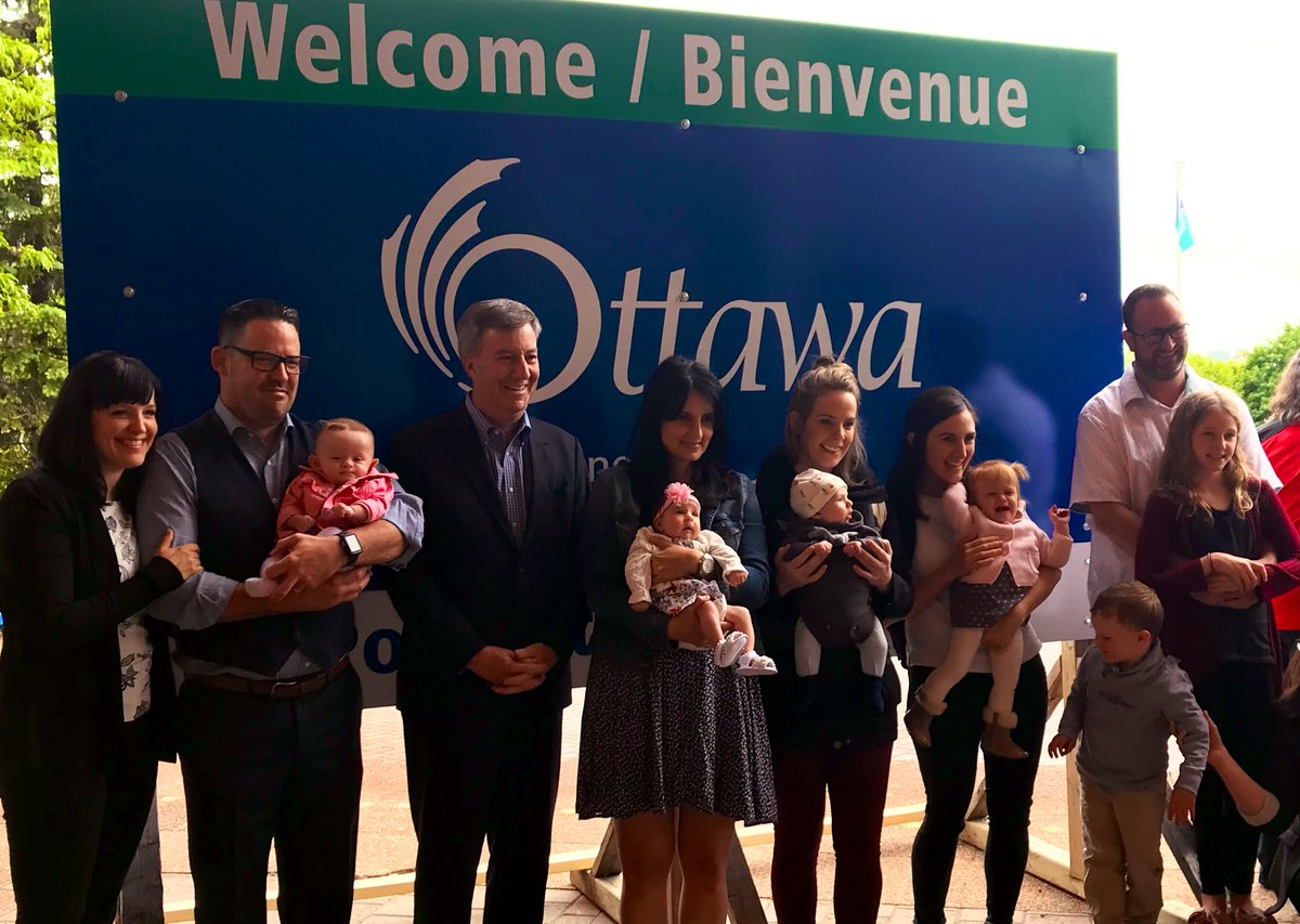 JimWatsonOttawa's tweet photo. Some more great pictures from today’s exciting 1 million milestone announcement. https://t.co/h5qiw65X2B