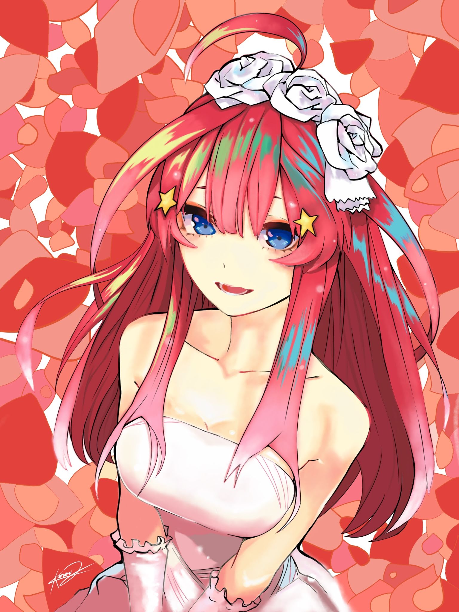 Amazon | 五等分の花嫁 一花 二乃 三玖 四葉 五月 集合 プレイ