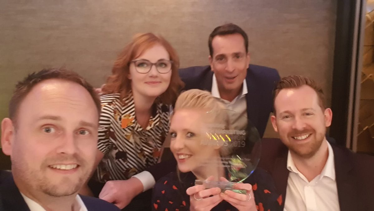EnigmaMarketing's tweet photo. We won! 🏆Very proud to pick up the coveted Lead Generation Campaign of the Year award at the @Computing_News Tech Marketing and Innovation Awards this afternoon - well done to the teams at Enigma and Symantec! #TechMarketing #winners https://t.co/87RozaL0DV