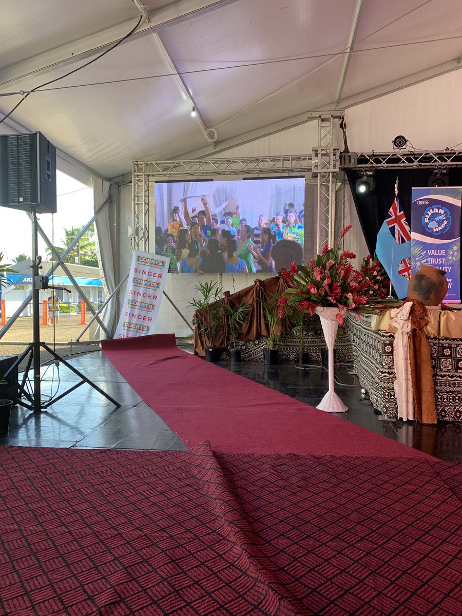 Hon Vuniwaqa is closing the Expo at Laucala Courts