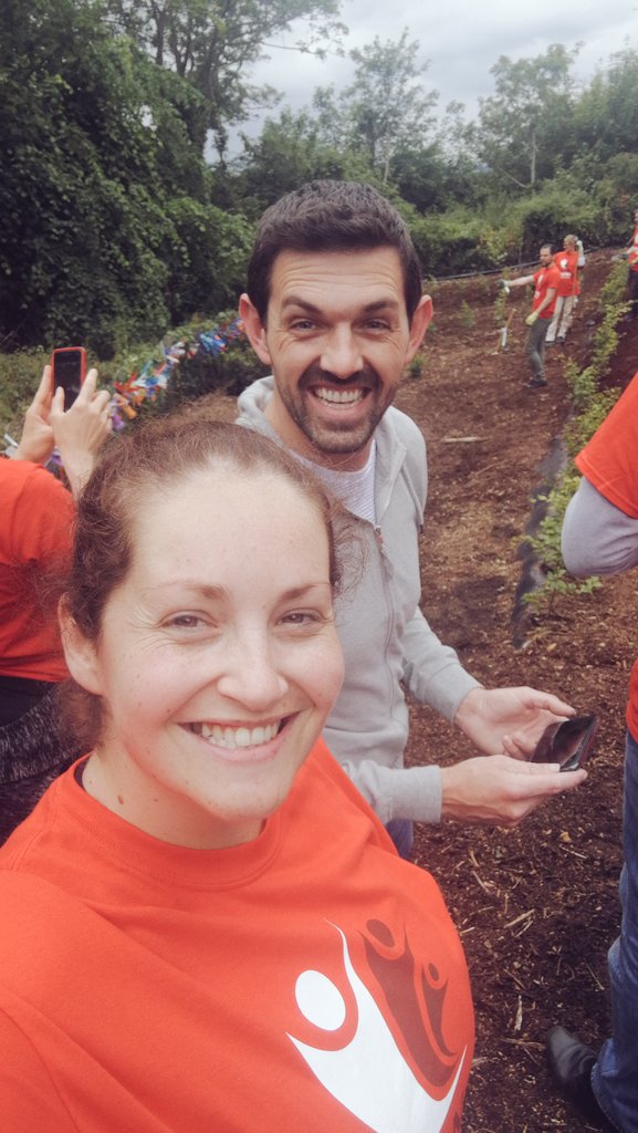 laur_winning's tweet photo. Favourite day of the working calendar, when we get to give back and what better way to give back then go to your besties school and  help them transform the garden so the kids have somewhere green @BlarneySt #TrendCares #serviceday #trendmicro https://t.co/fuYOmrHH5j