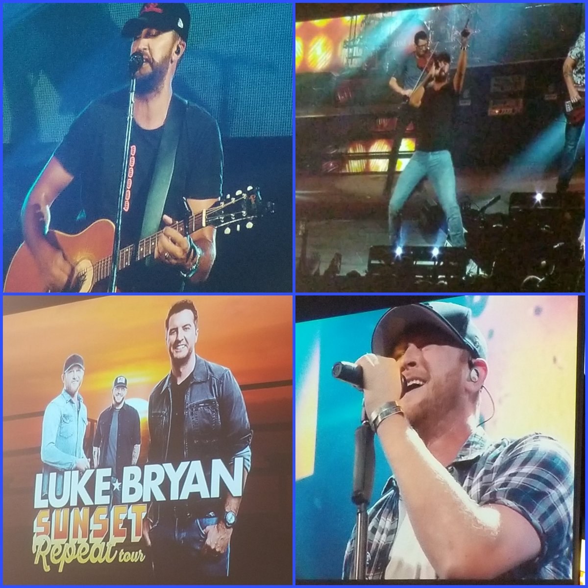 tm4xwell84's tweet photo. Last night was #LadiesNight, dinner, drinks & #LukeBryan ! Doesnt get any better 😍🌵🍻🏜🌞🎶🎤🎸🎻 #LukeBryanConcert #SunsetRepeatTour #SummerConcert #MemoriesWithMyFavoriteGirls #HotSummerNights https://t.co/nfI1uvBv7f