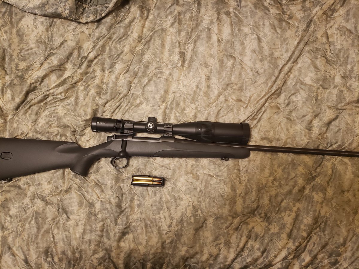 pipsquack638's tweet photo. @DLoesch @IbraheemSamirah @Mauser_USA Still Standing by @VortexOptics #Crossfire2 6-24X50 scope came while I was waiting mounted it on my @Mauser_USA #M18 #ThePeoplesRifle when the authorities come for me I may be at the range zeroing the scope so tell them to stand by I'll be back soonish #2A #NRA https://t.co/L1s3uI3VFS