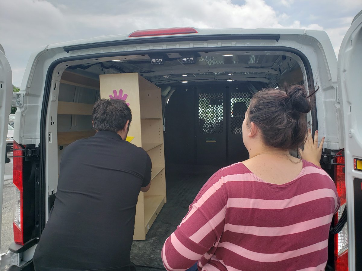 BGCINDY's tweet photo. A huge thank you to the awesome team from @delaware_life who assembled and donated 6 bookshelves to our Wheeler-Dowe Club yesterday! In addition, they donated 4 boxes of books and wrote encouraging messages to our Club kids! #ThankYou #Grateful #DelawareLife #BGCIndy https://t.co/C2QO1pC1Zg