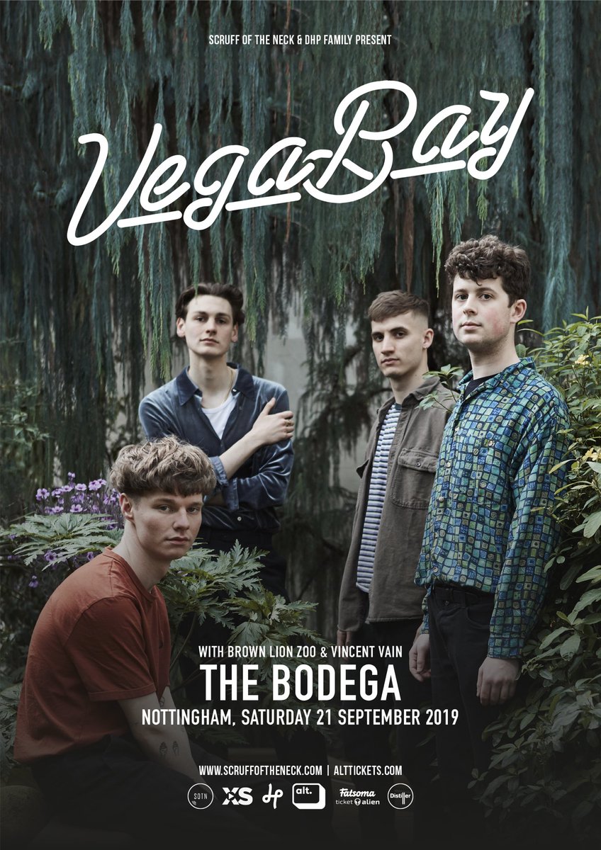 GIG ANNOUNCEMENT 

We’re back from the dead to say that we’ll be supporting our lovely chums <a href="/Vega_Bay/">Vega Bay</a> at their EP launch show <a href="/bodeganotts/">The Bodega</a> in September!

Ticket link in our bio, you money helps us buy babycham xx