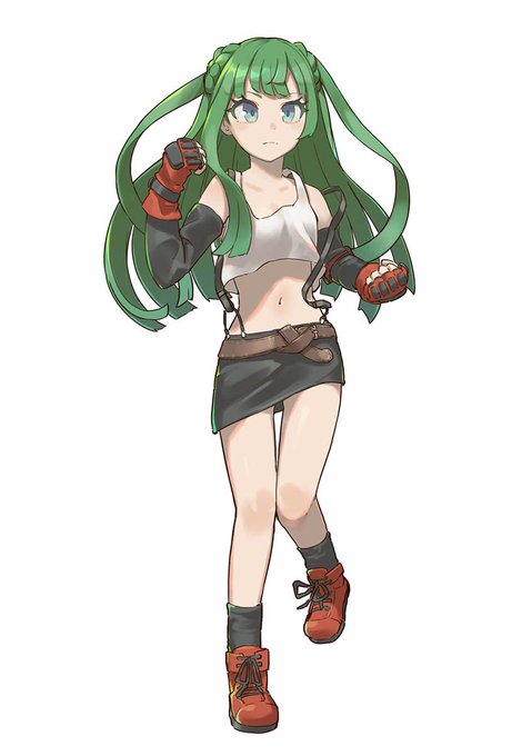 これはFF7に出演していた頃の月川 