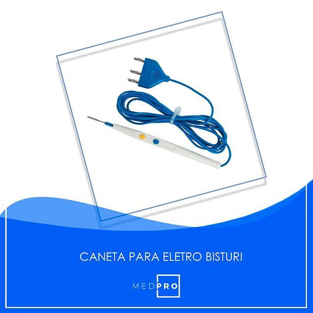 MedProbr's tweet image. Caneta para Eletro Bisturi Blayco.⠀
⠀
As canetas para eletro bisturi são apropriadas para procedimentos eletro cirúrgicos diversos e para uso exclusivo de pessoas qualificadas.⠀
⠀
📌Disponível com cabos de 3 metros de comprimento, eletrodo com 70 … bit.ly/2WKY1FU