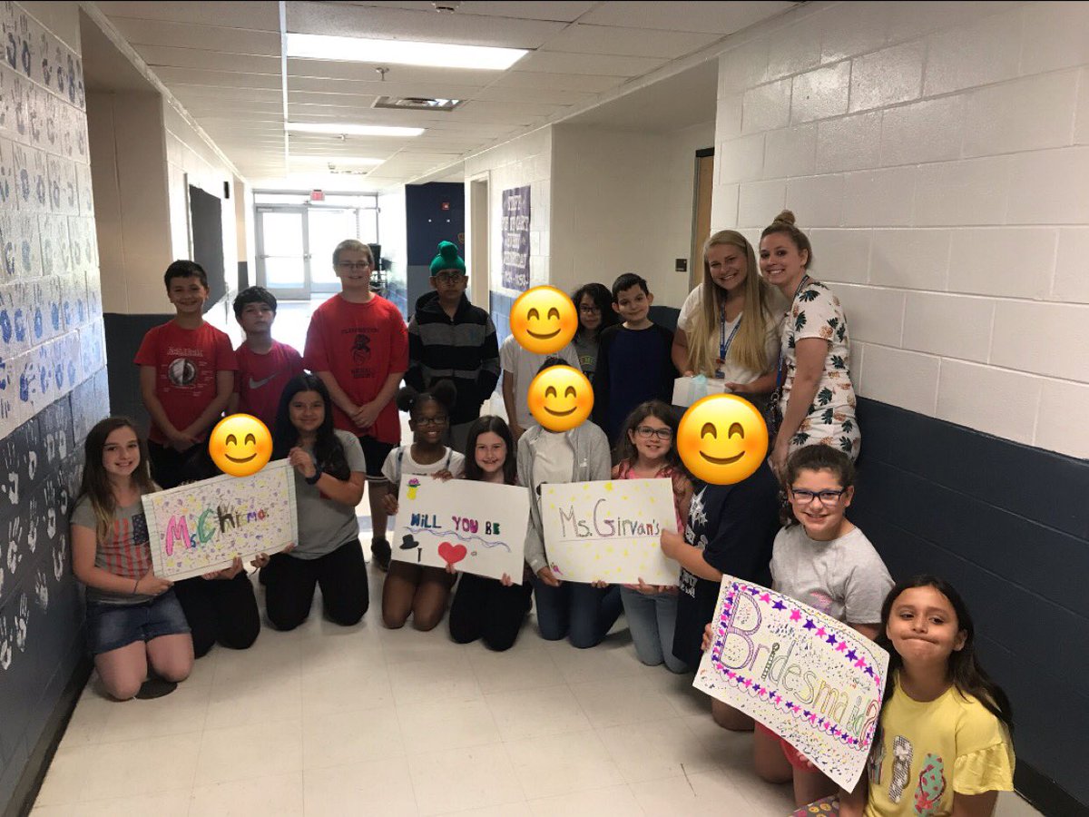 MrsMac_Woodland's tweet photo. @MsChismar_VEM and I became friends while students at Mauger, it’s only fitting to ask her to be apart of my wedding in the same place where we became friends! https://t.co/NxMneBFPcW