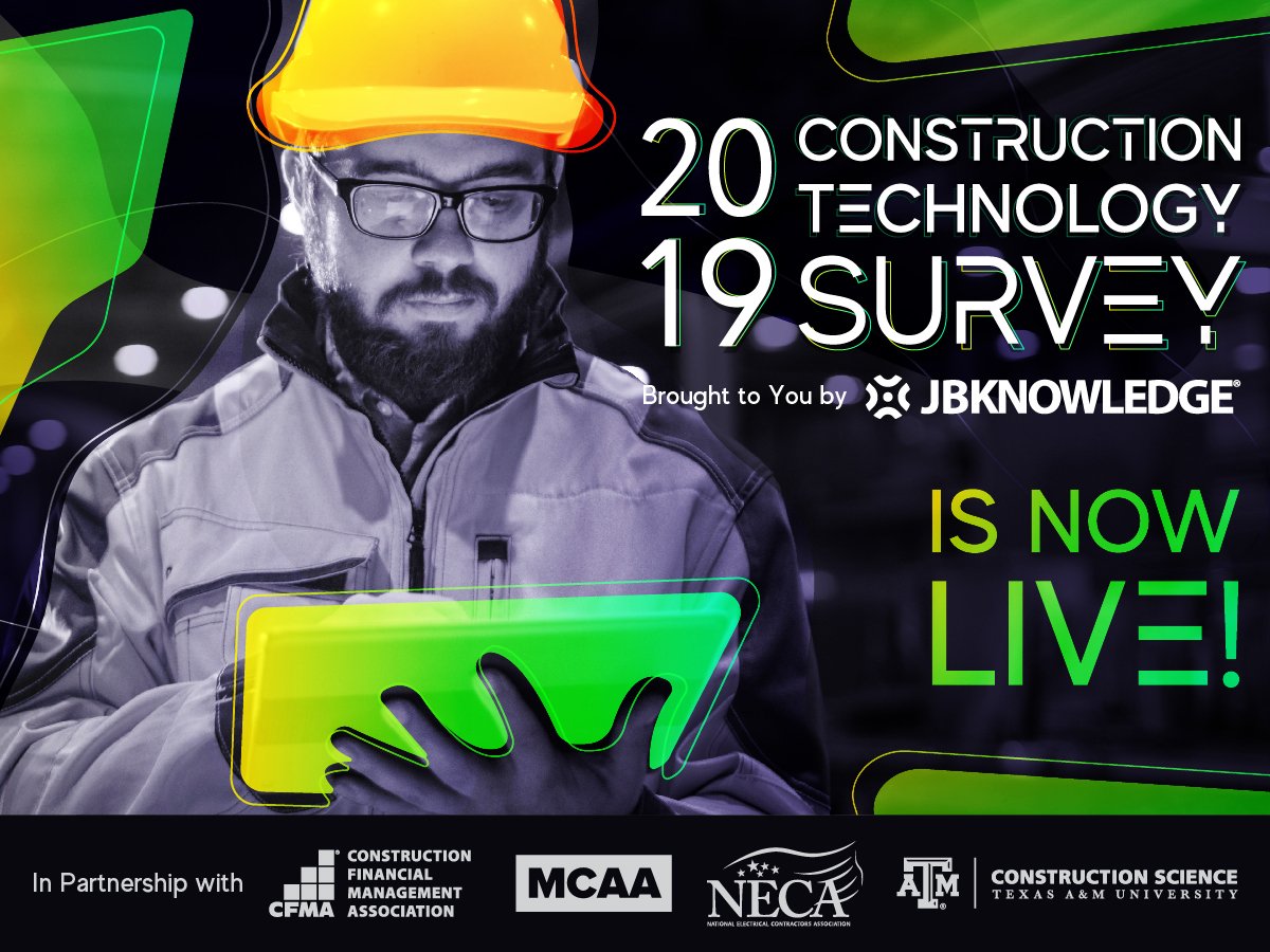 TheConTechCrew's tweet image. Where&apos;s our #ConstructionGeeks at? 🤓 The #ConTechSurvey is here again, take the survey to talk about your company&apos;s tech habits to help the industry benchmark. Take the survey now bit.ly/2IEIttz #enjoytheride #geekout