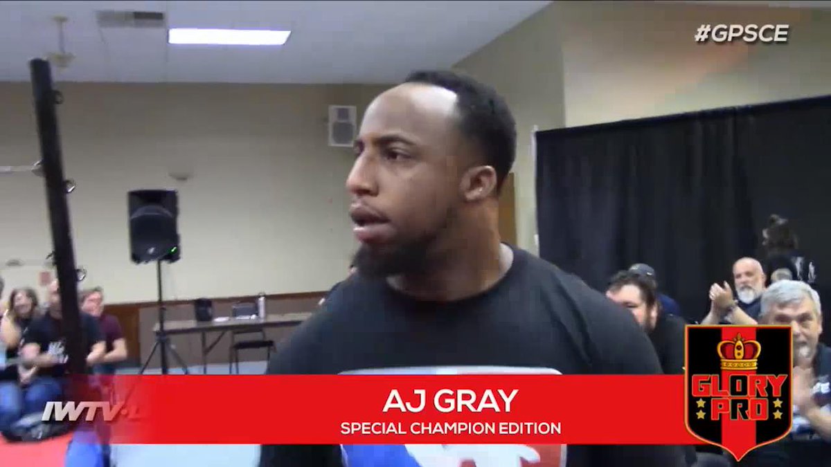 metal0515's tweet photo. Watching Glory Pro #GPSCE and an apparentlyI I should pay attention to AJ Gray. What a tarent, I'm sure he is going to be a hit. https://t.co/8C8RNOTWAh